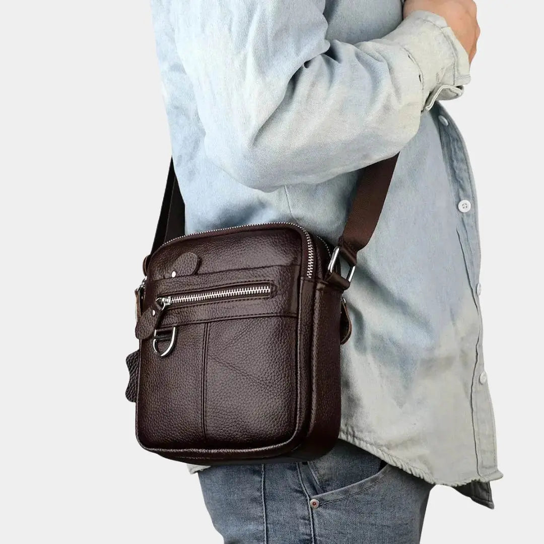 Praktische crossbodytas voor heren met meerdere vakken – DAREX - Glamorix