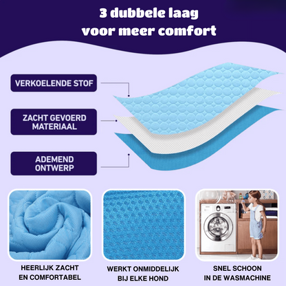 CoolRide – Verkoelend Autostoeltje voor Huisdieren