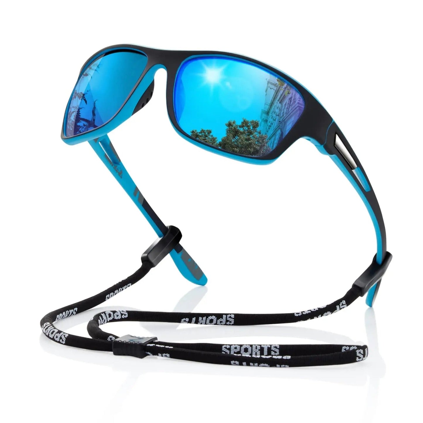 Sportieve uniseks zonnebril met UV400 en gepolariseerde glazen – VISTAR ACTIVE - Glamorix