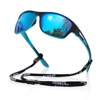 Sportieve uniseks zonnebril met UV400 en gepolariseerde glazen – VISTAR ACTIVE - Glamorix