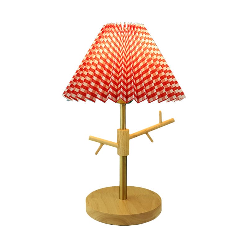 NORDIGLOW - Nordic vouwbare nachtkastlamp met ornamentenplank