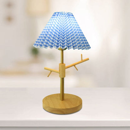 NORDIGLOW - Nordic vouwbare nachtkastlamp met ornamentenplank