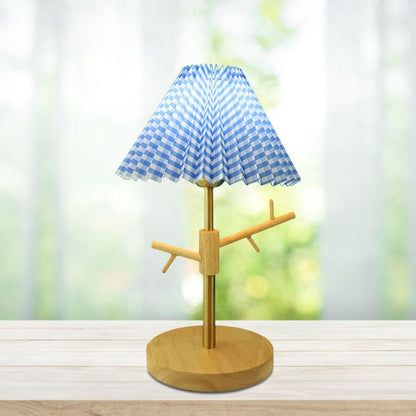NORDIGLOW - Nordic vouwbare nachtkastlamp met ornamentenplank