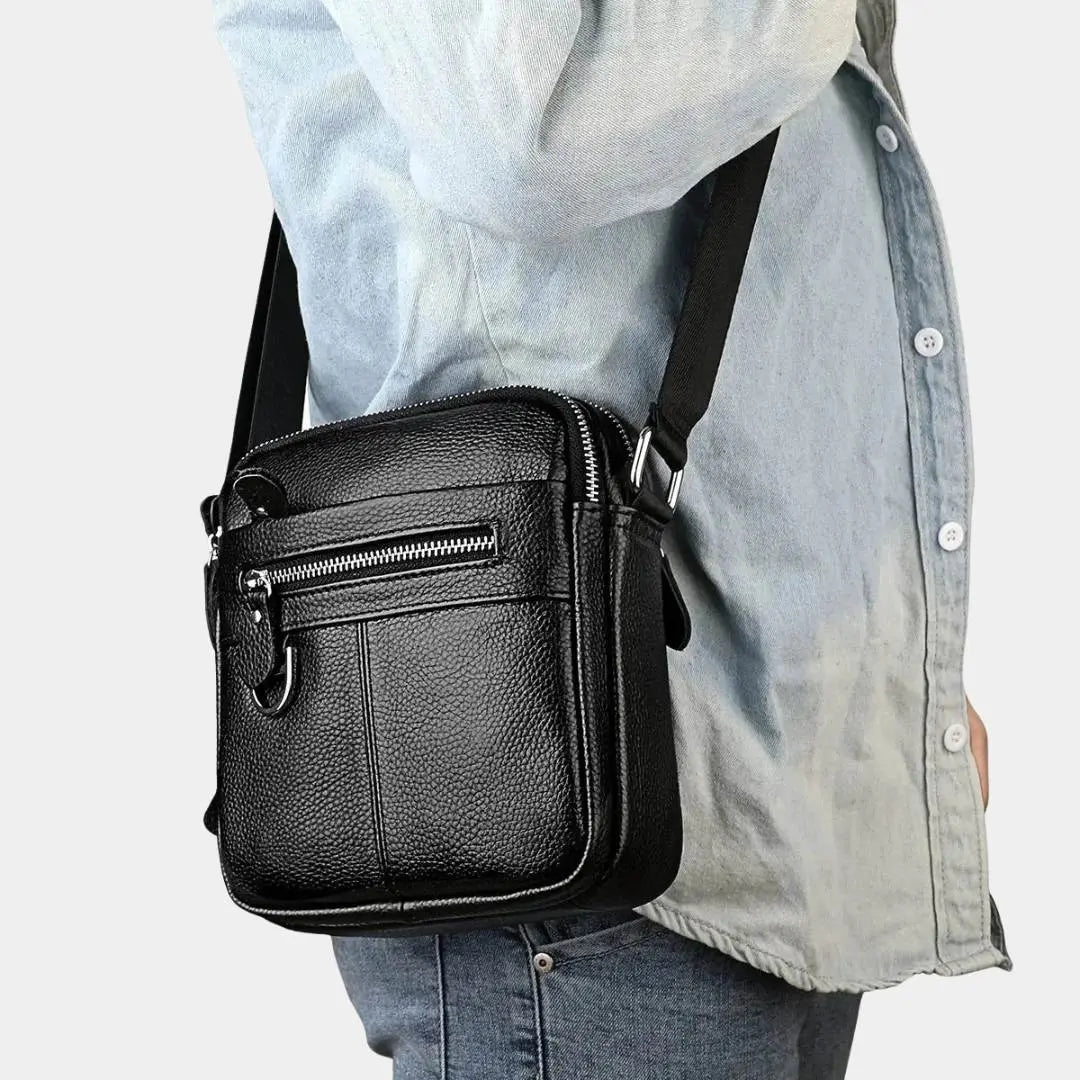 Praktische crossbodytas voor heren met meerdere vakken – DAREX - Glamorix