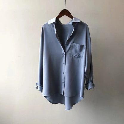 SERENZA – Stijlvolle damesblouse met chique details en tijdloze elegantie