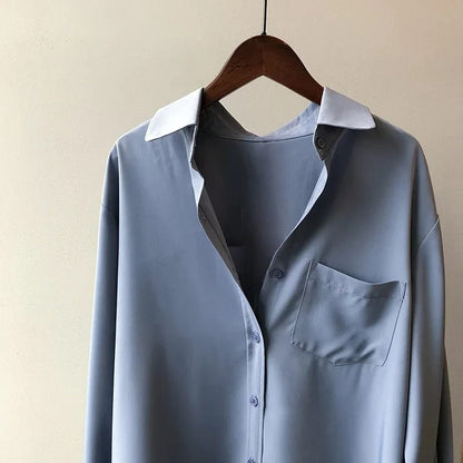 SERENZA – Stijlvolle damesblouse met chique details en tijdloze elegantie