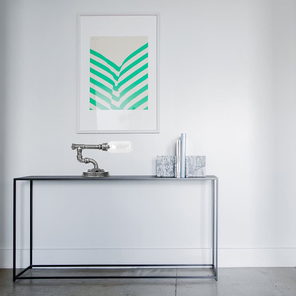 AMBERGLOW - Heldere glazen tafellamp in kapstijl