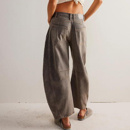 Dames jeans met rechte pijp en comfortabele pasvorm – RENZA STRAIGHT - Glamorix