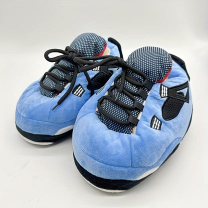 NILO – Unisex warme en knusse pluche antislip huisschoenen voor kinderen