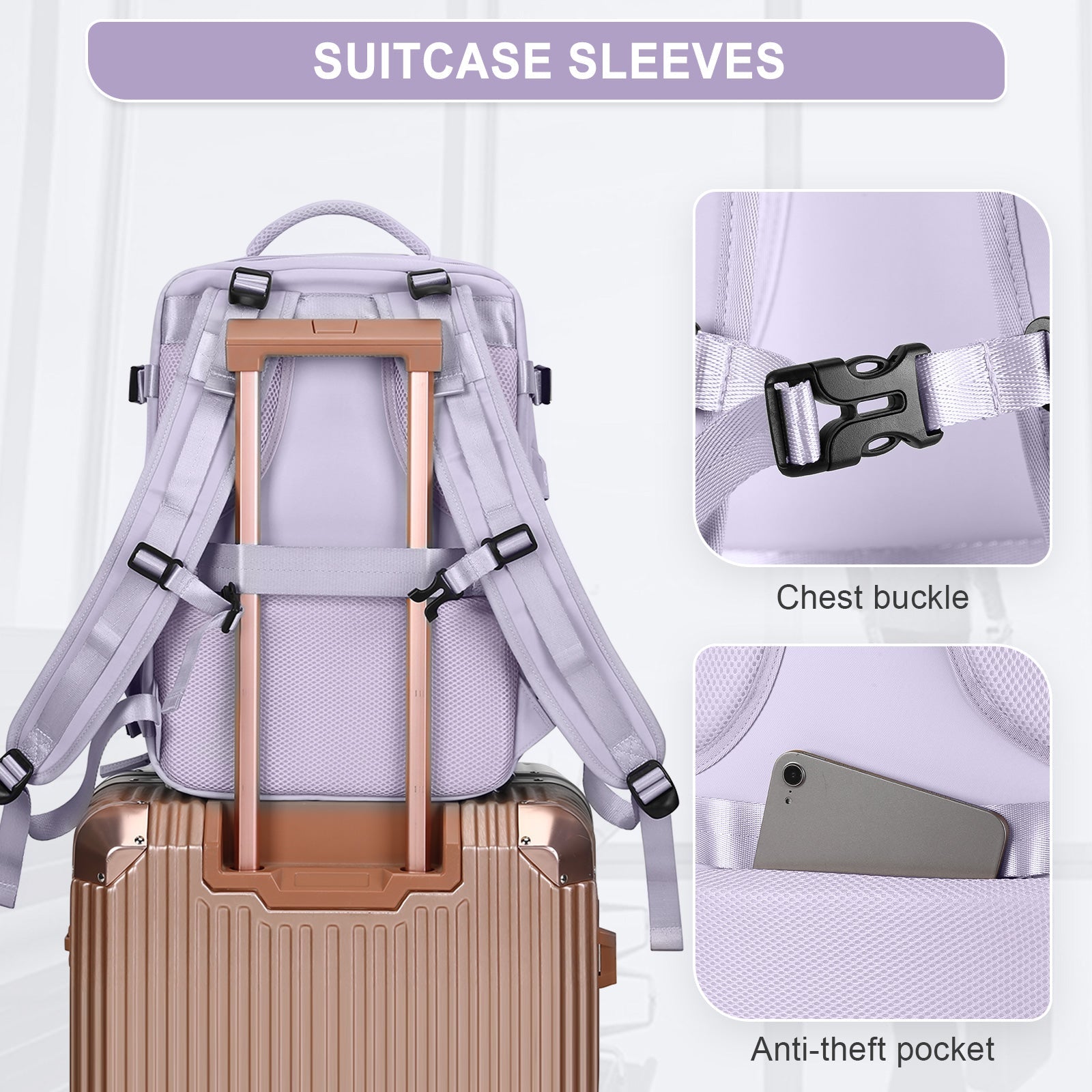 Lichtgewicht outdoor rugzak voor reizen en sport – Nomadix SwiftPack - Glamorix