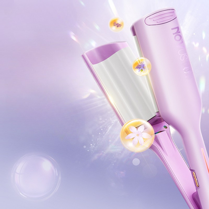 Snel opwarmende deep wave krultang met anti-verbrandingsbescherming – CURLELITE WAVE - Glamorix