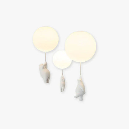 BearBright – Kinder Plafondlamp met Beer en Ballon