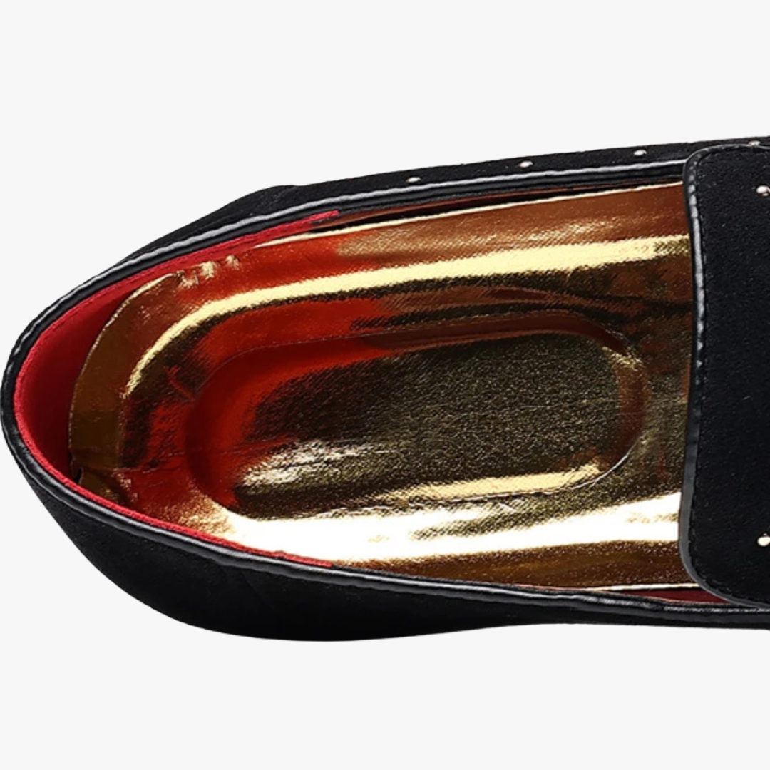 Luxe loafers met studs voor heren – MARCUS