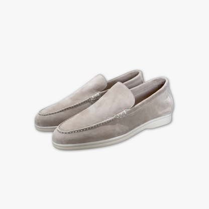 LUCAS - Suède slip-on loafers voor heren