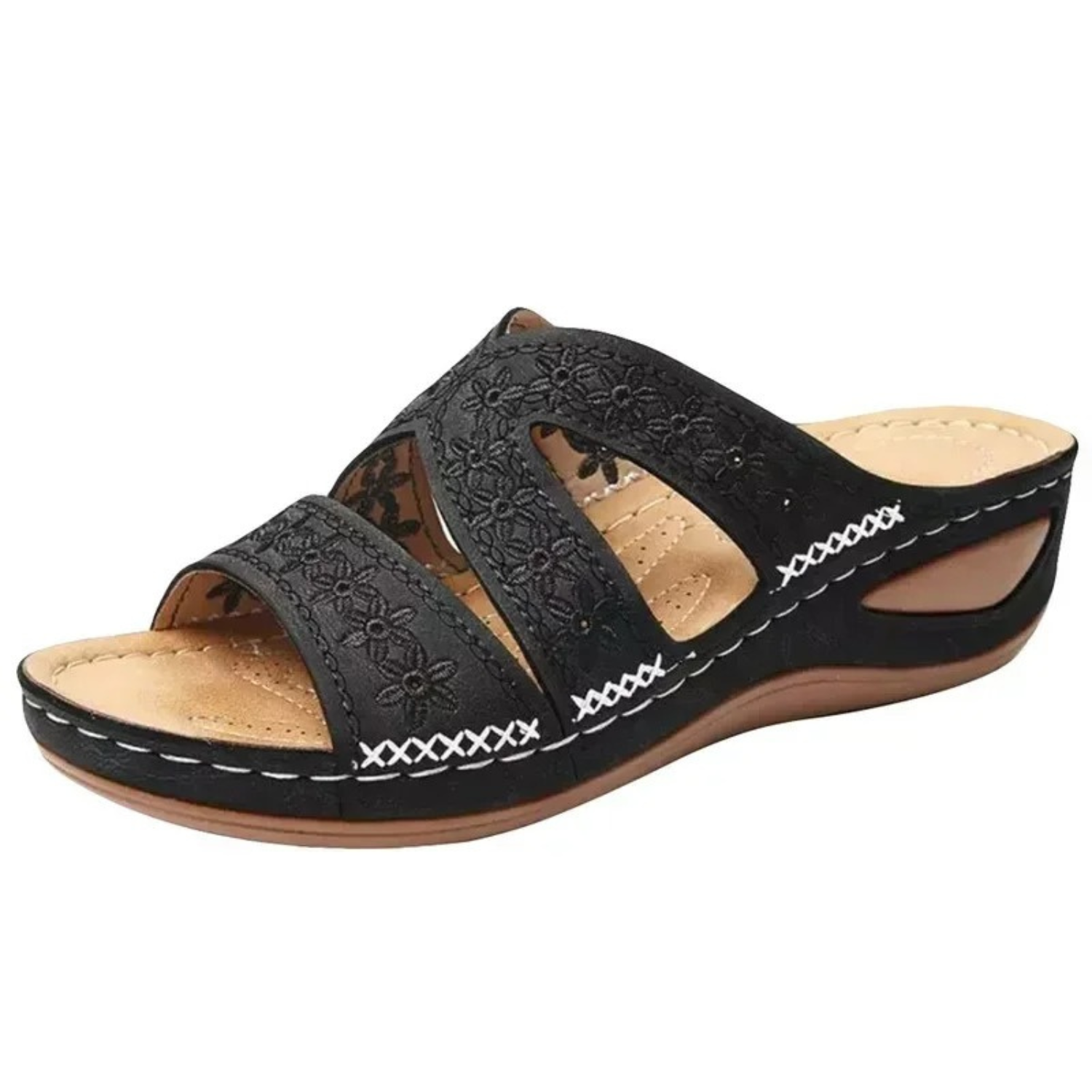 Summer Breeze - Orthopedische open teen sandalen voor dames – VeluraOpen open teen dames sandalen - Glamorix