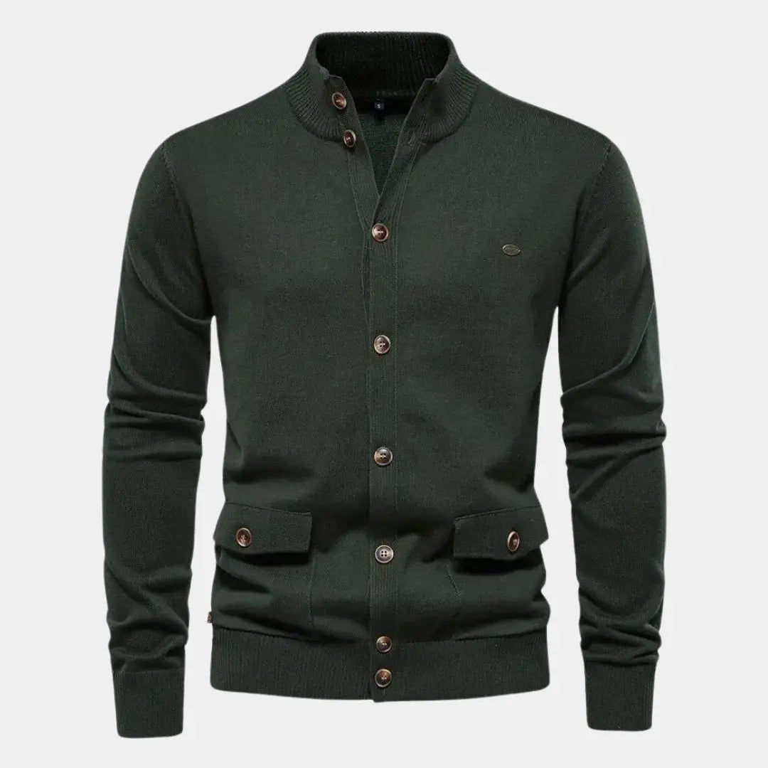SEAN – Herenvest met knoopsluiting en praktische zakken