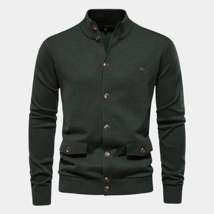 SEAN – Herenvest met knoopsluiting en praktische zakken