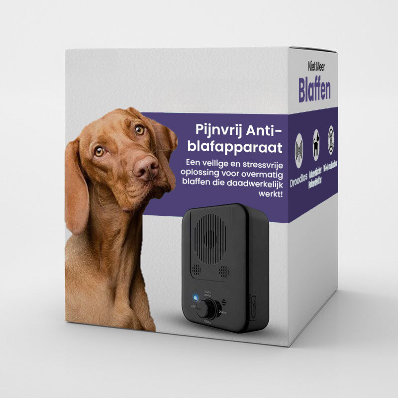 Blaffie – Pijnloze Anti-Blaf Trainer voor Honden