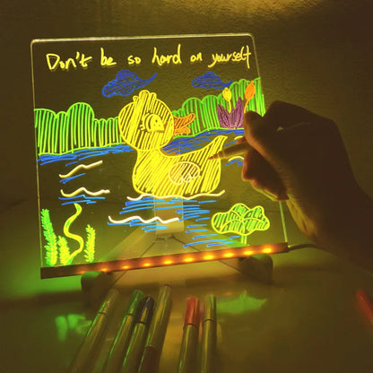 LichtTekenaar – Creatief LED Tekenbord voor Kinderen