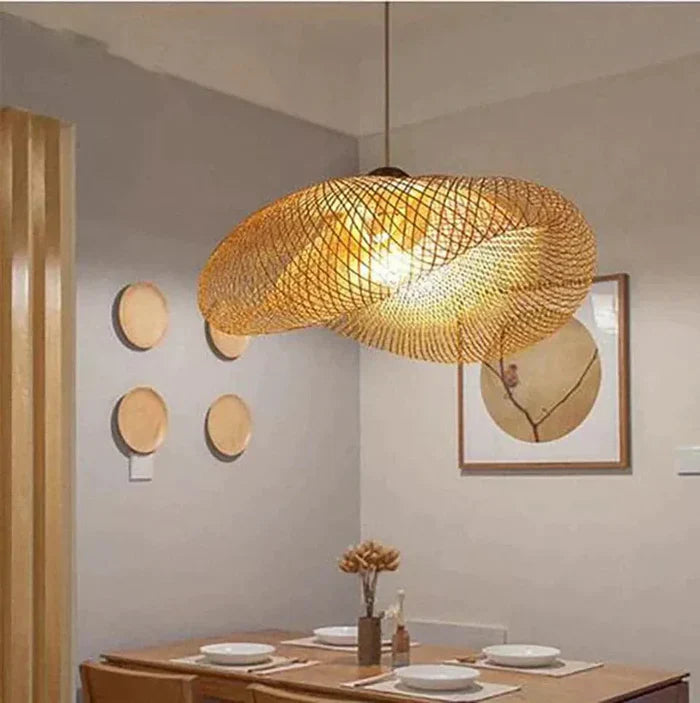 LumeaRattan - Trendy Rotan Hanglamp