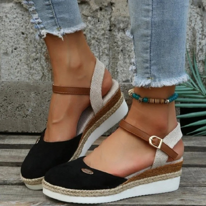 Boho sandalen met handgemaakte details en kleurrijk design – MareaSoul - Glamorix
