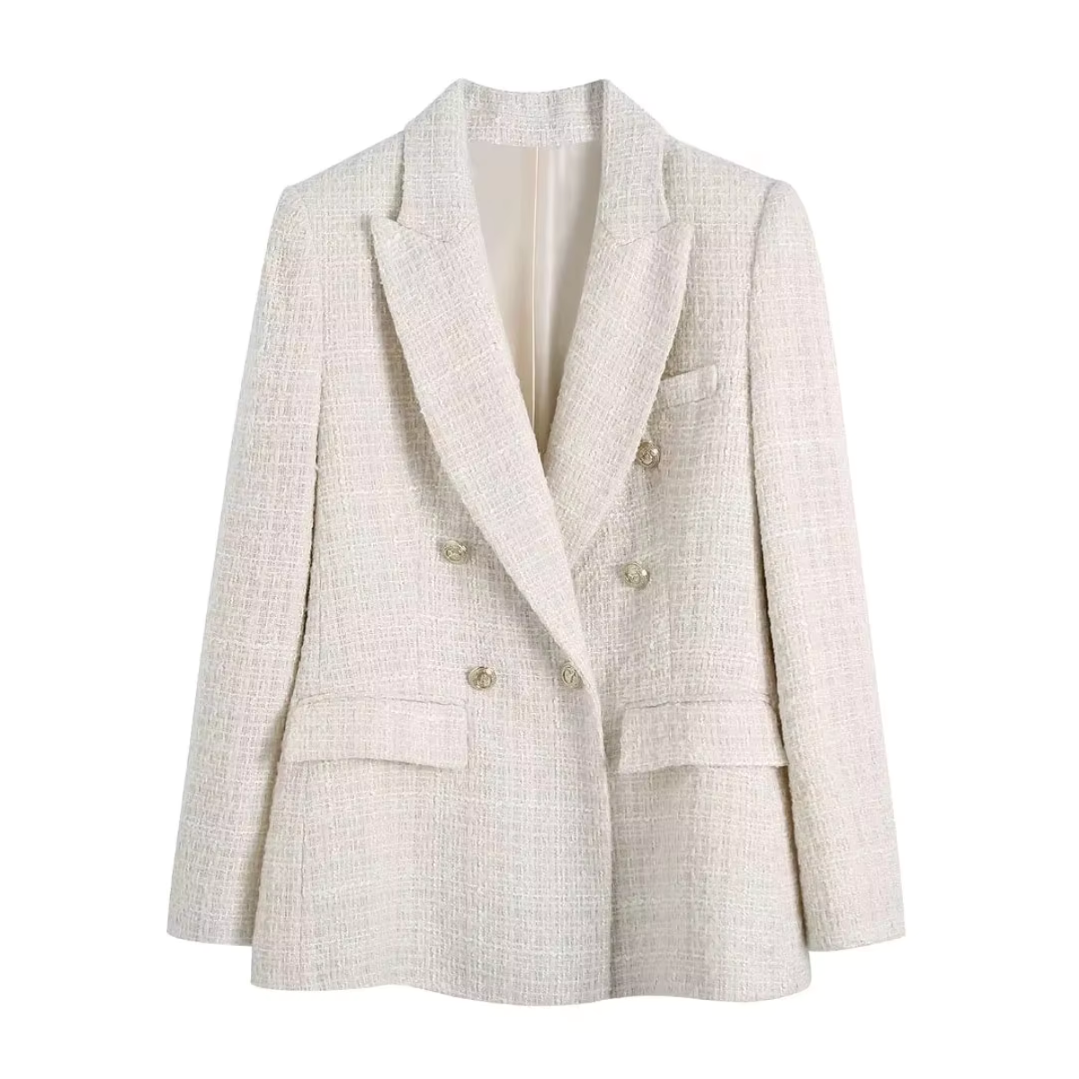 VALERIA - Chique damesblazer met dubbele rij knopen