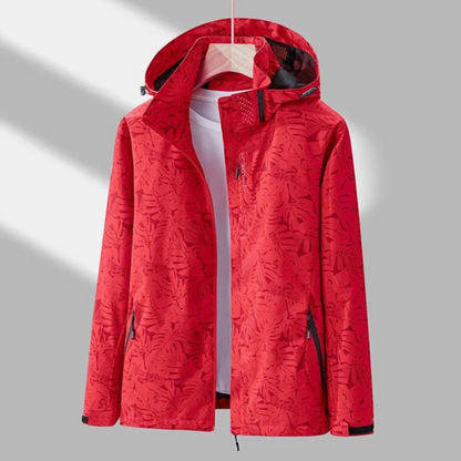 Stijlvolle wind- en waterdichte outdoor jas voor heren die je droog en comfortabel houdt tijdens buitenavontuur – NOVAWEAR - Glamorix