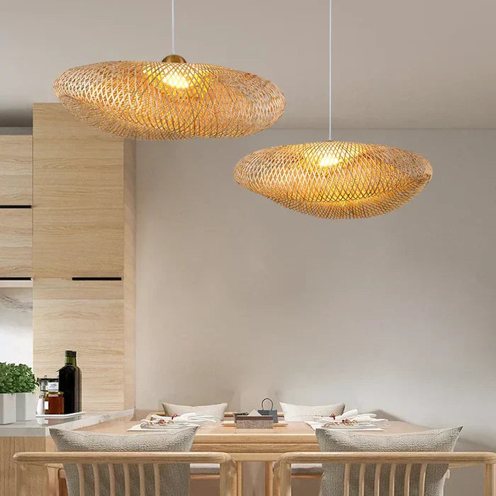 NatuuraLicht - Handgemaakte Rotan Hanglamp