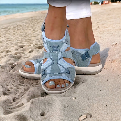 Super zachte dames sandalen met ergonomisch voetbed – Nuvana CloudStep - Glamorix
