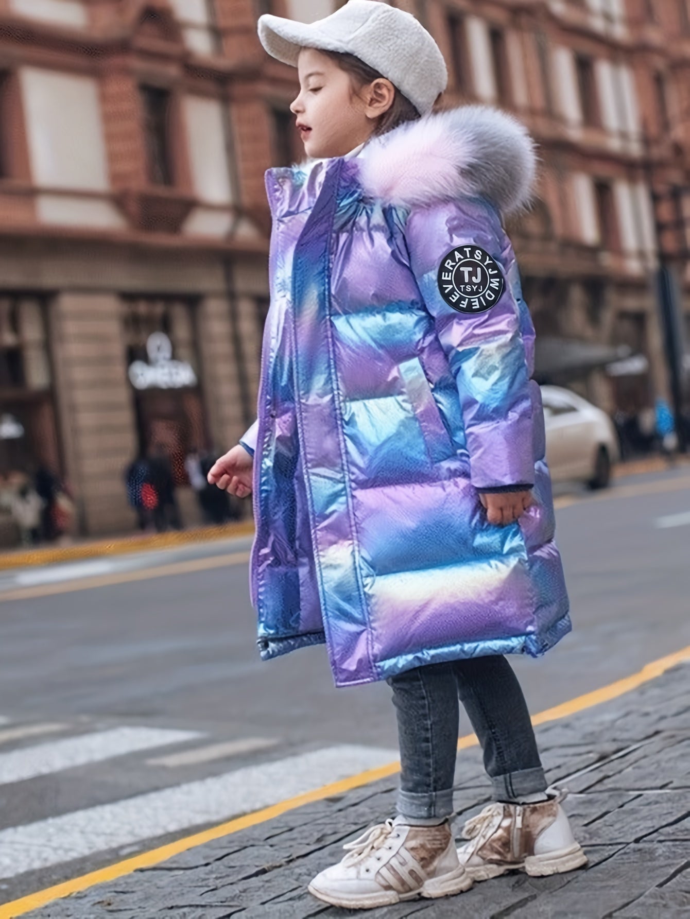 Jenny - Gewatteerde Winterjas voor Meisjes, Perfect voor Sneeuw en Buitenavonturen