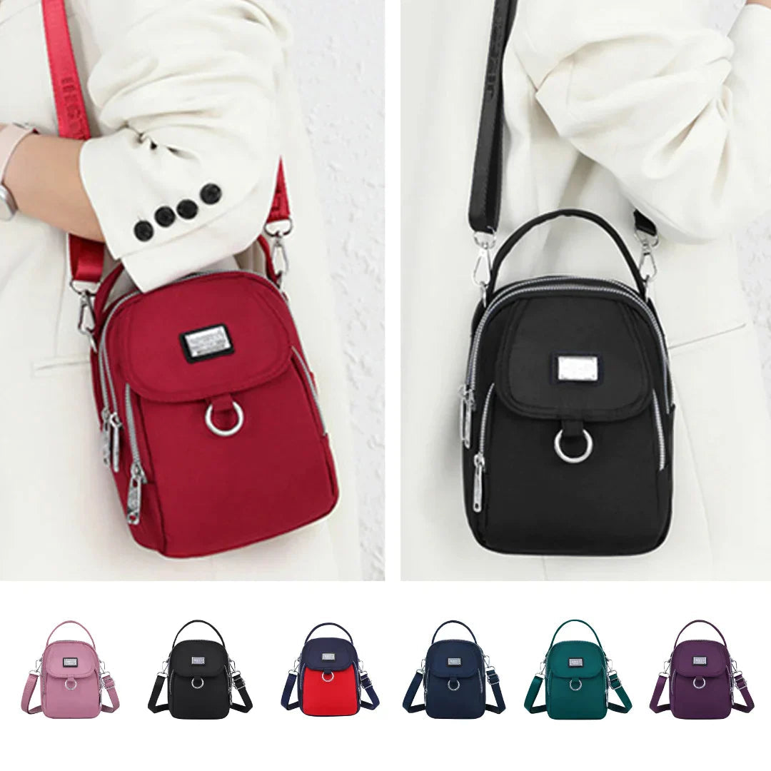 Lichtgewicht waterafstotende crossbody tas voor dames – Nuvessa GlideBag - Glamorix