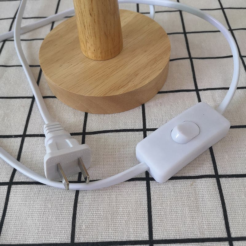 LIGHTWEAVE - Gevlochten touw nachtlamp met rustieke charme