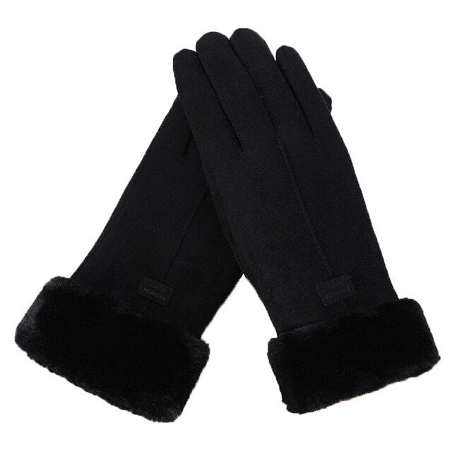 LILAC – Guantes de invierno cómodos y compatibles con pantalla táctil para mujer - Glamorix
