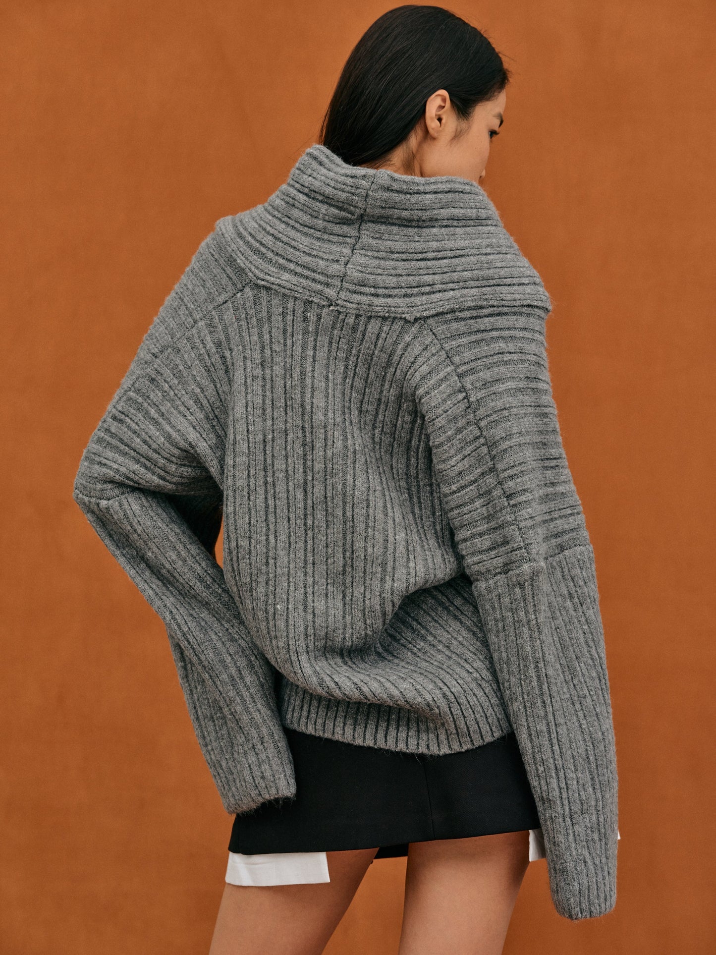 SOPHIA - Gebreide off-shoulder trui voor dames