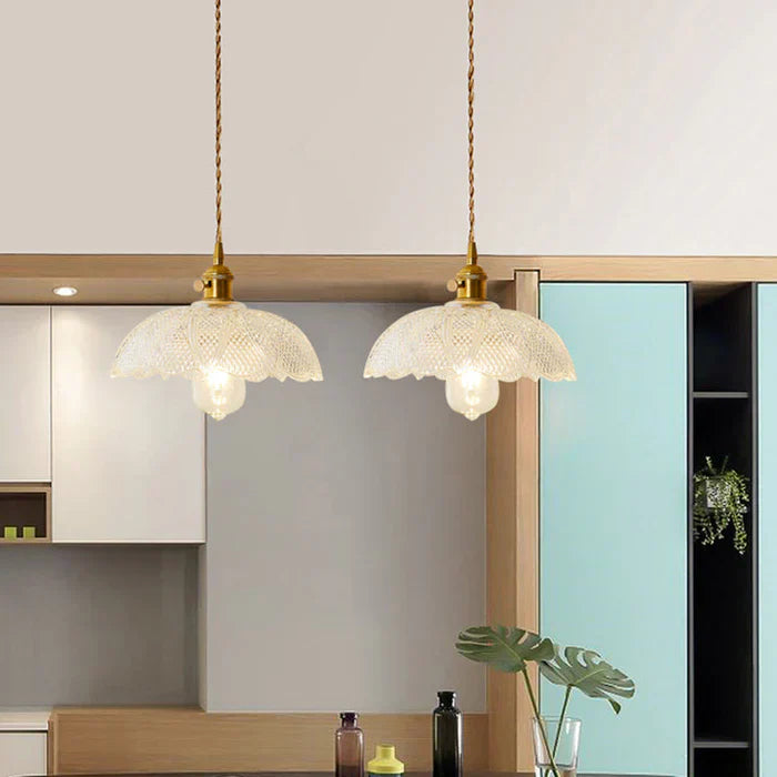 LumièreVerre – Elegante Glazen Hanglamp