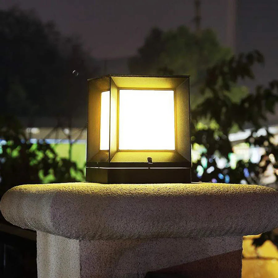 Moderne buitenlamp van aluminium in kubusdesign – LUMICUBE OUTDOOR - Glamorix