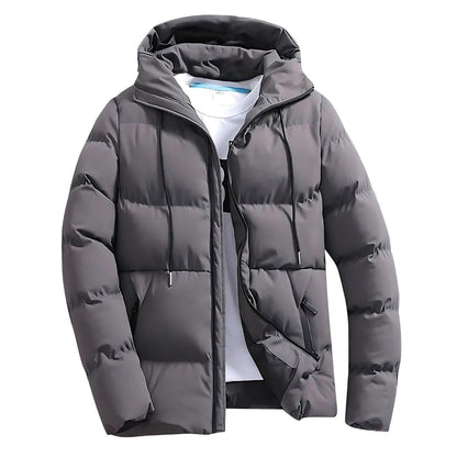 NORDIC SHIELD - Gewatteerd winterjack met capuchon voor heren