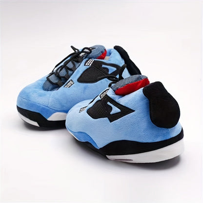 NILO – Unisex warme en knusse pluche antislip huisschoenen voor kinderen
