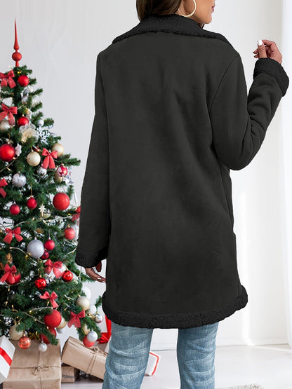 Sarona - elegante fleece gevoerde damesjas