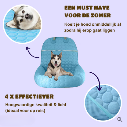 CoolRide – Verkoelend Autostoeltje voor Huisdieren