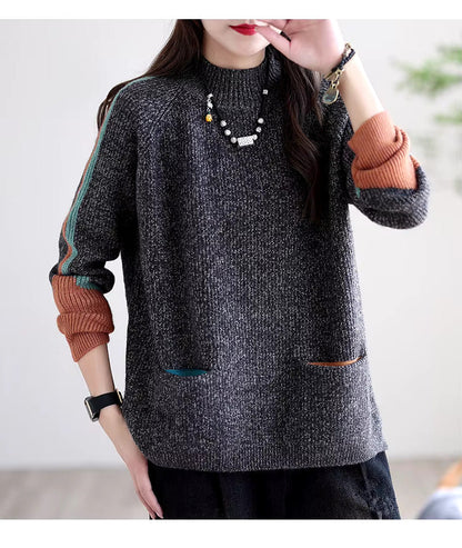 TRENDRELAX - Trendbewuste Oversized Pullover met Zakken
