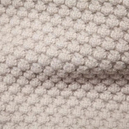 Gebreide heren trui met structuur en ronde hals – LERION - Glamorix