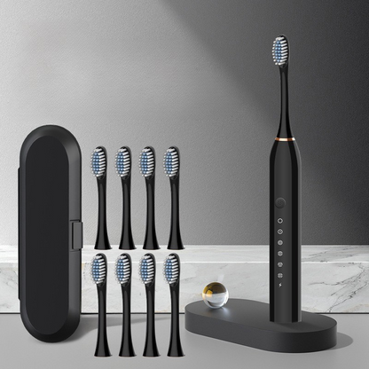 Oplaadbare sonische tandenborstel voor diepe reiniging en een stralende glimlach – CLENSIQ SonicBright - Glamorix