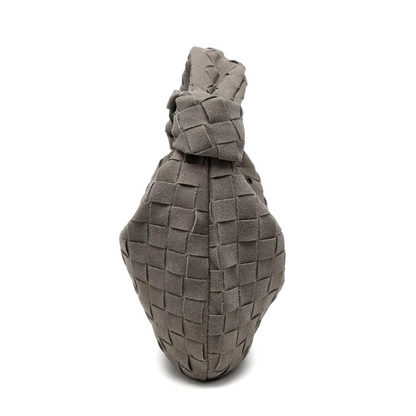 FLORENCE - Fluwelen handtas met chique geweven design