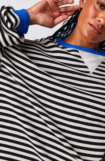 SOFIA - Gestreepte oversized trui voor dames