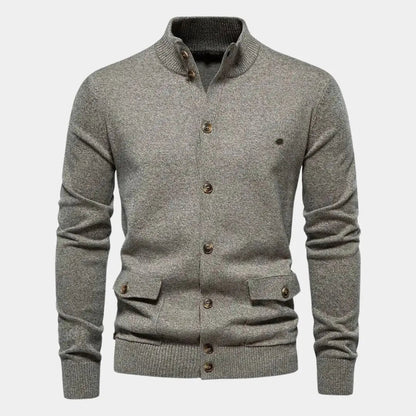 SEAN – Herenvest met knoopsluiting en praktische zakken
