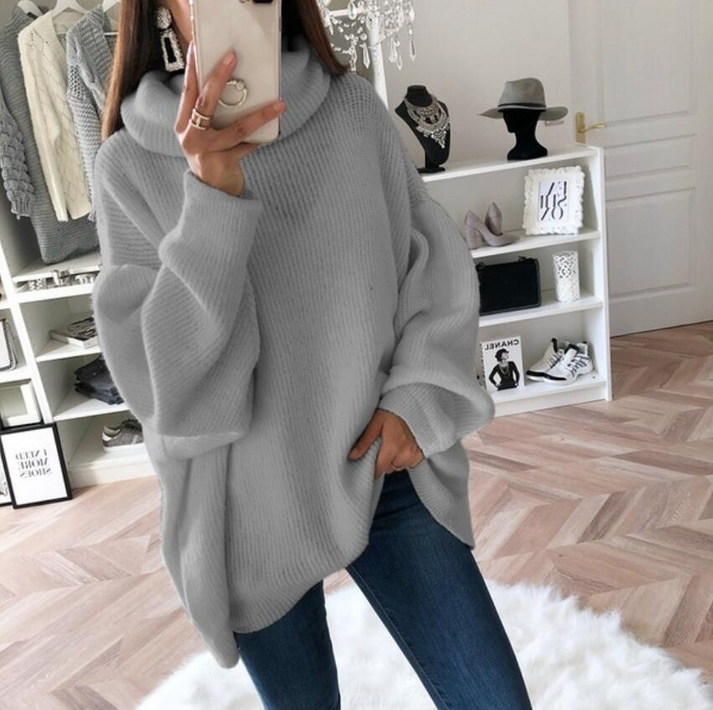 COZYCHIC - Warme Trui met Kraag voor Aangenaam Draagcomfort