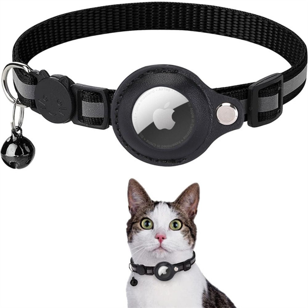 GPS-halsband voor katten met snelontgrendeling en reflecterend design – NOCAT LOST - Glamorix