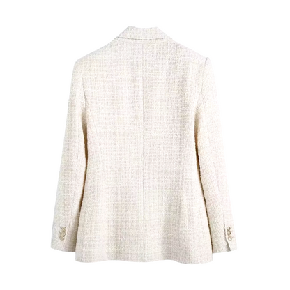 VALERIA - Chique damesblazer met dubbele rij knopen