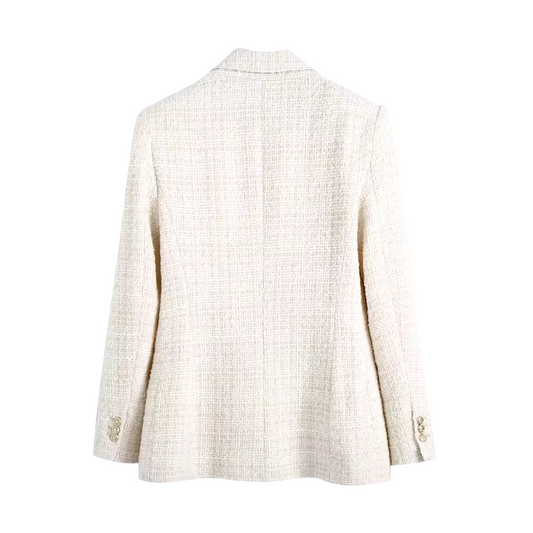VALERIA - Chique damesblazer met dubbele rij knopen